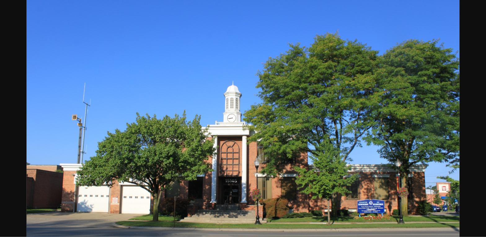 Redford Township Hall building in Redford, Michigan