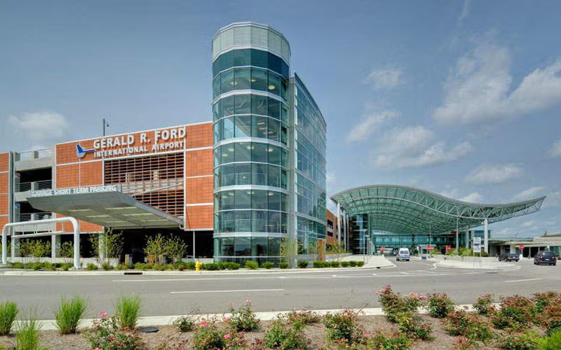 Gerald R. Ford International Airport terminal exterior